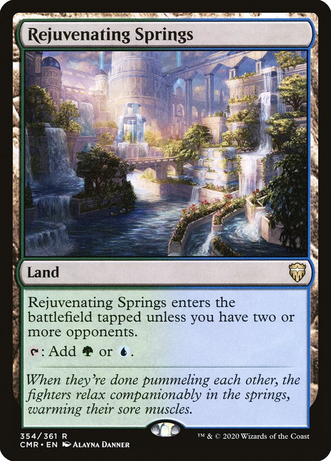 Rejuvenating Springs [Commander Legends] | Card Merchant Takapuna