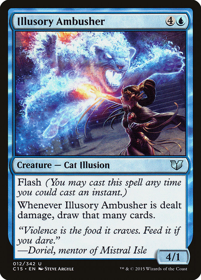 Illusory Ambusher [Commander 2015] | Card Merchant Takapuna