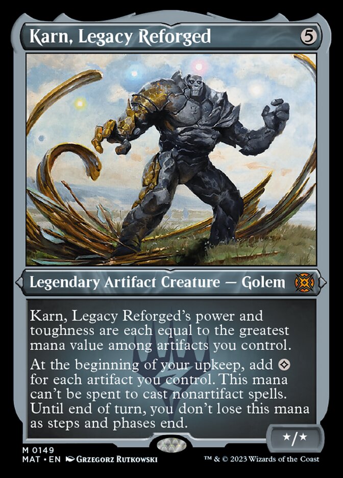 Karn, Legacy Reforged (Foil Etched) [March of the Machine: The Aftermath] | Card Merchant Takapuna