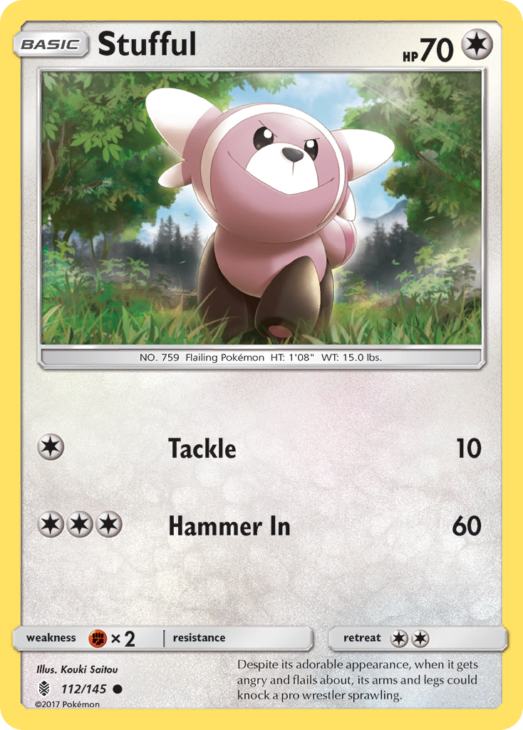 Stufful (112/145) [Sun & Moon: Guardians Rising] | Card Merchant Takapuna