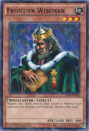 Frontier Wiseman [BP03-EN003] Shatterfoil Rare | Card Merchant Takapuna