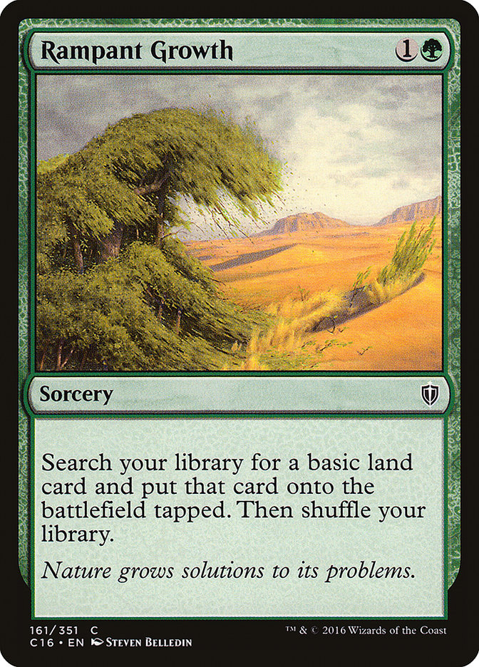 Rampant Growth [Commander 2016] | Card Merchant Takapuna