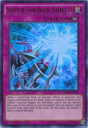 Super Soldier Shield [MP16-EN157] Ultra Rare | Card Merchant Takapuna