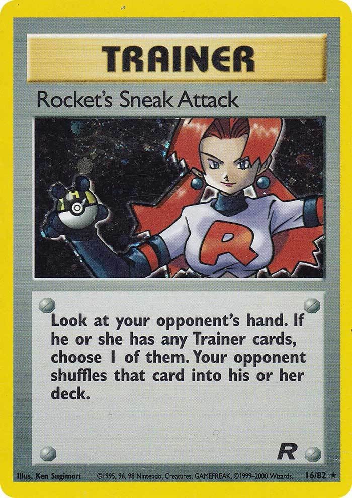 Rocket's Sneak Attack (16/82) [Team Rocket Unlimited] | Card Merchant Takapuna