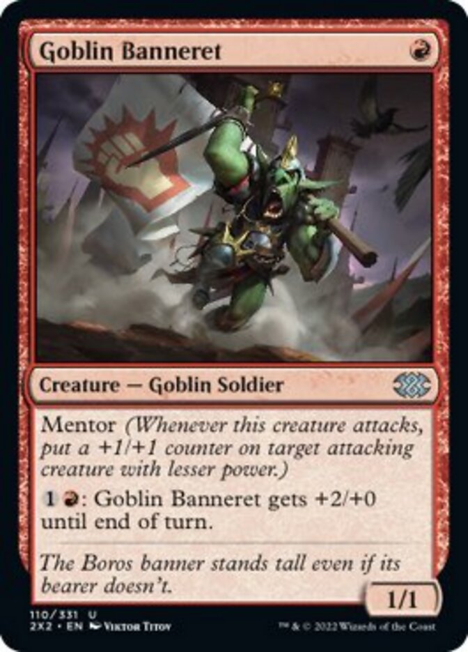 Goblin Banneret [Double Masters 2022] | Card Merchant Takapuna