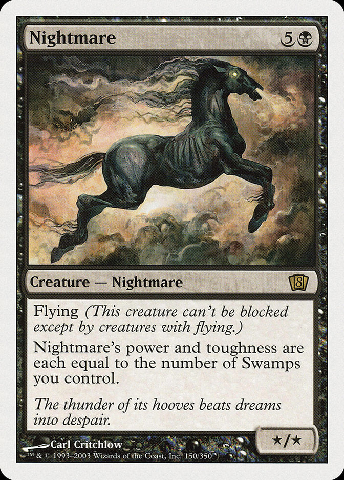 Nightmare [Eighth Edition] | Card Merchant Takapuna