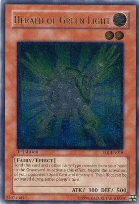 Herald of Green Light [EOJ-EN018] Ultimate Rare | Card Merchant Takapuna