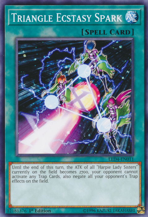 Triangle Ecstasy Spark [LED4-EN011] Common | Card Merchant Takapuna