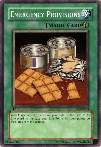 Emergency Provisions [LOD-033] Common | Card Merchant Takapuna