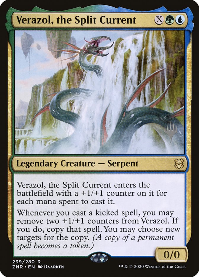 Verazol, the Split Current (Promo Pack) [Zendikar Rising Promos] | Card Merchant Takapuna