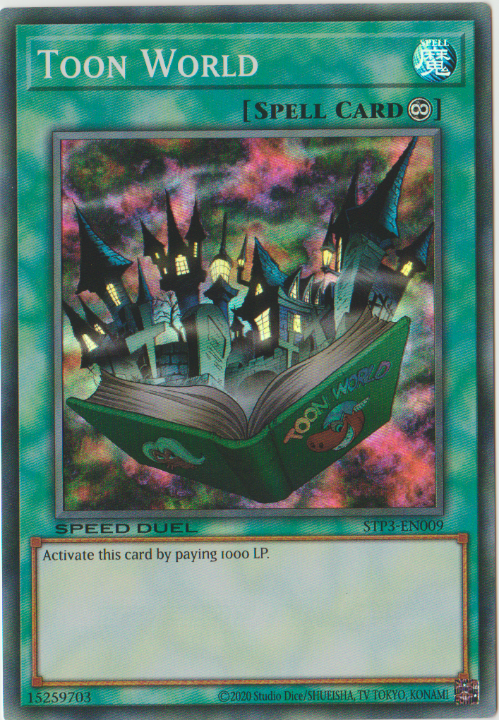 Toon World [STP3-EN009] Super Rare | Card Merchant Takapuna