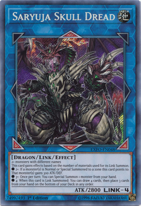 Saryuja Skull Dread [EXFO-EN048] Secret Rare | Card Merchant Takapuna