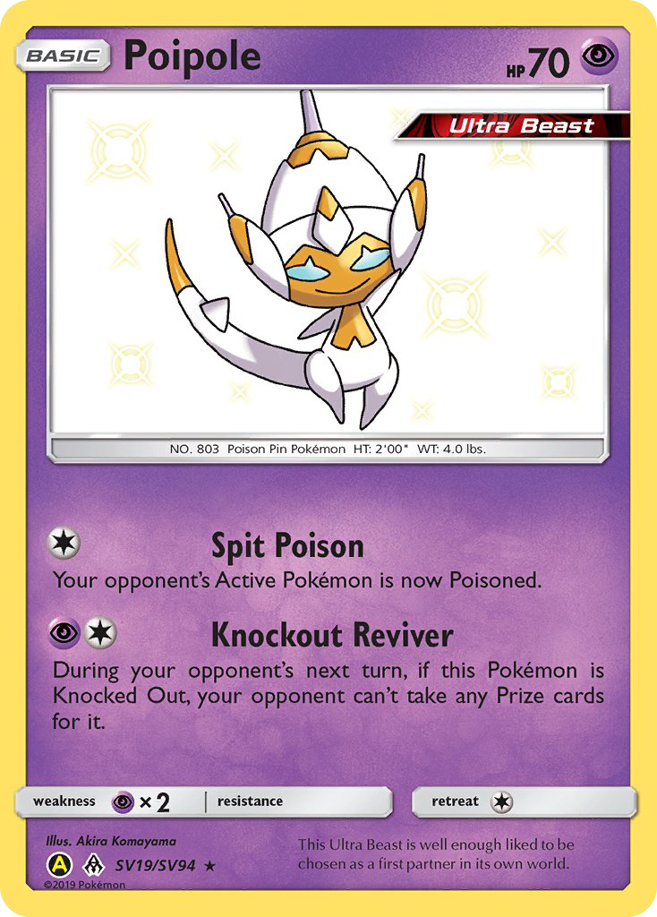 Poipole (SV19/SV94) [Sun & Moon: Hidden Fates - Shiny Vault] | Card Merchant Takapuna