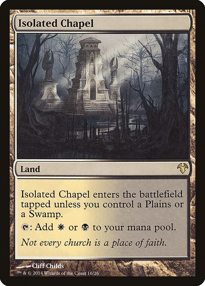 Isolated Chapel [Modern Event Deck 2014] | Card Merchant Takapuna