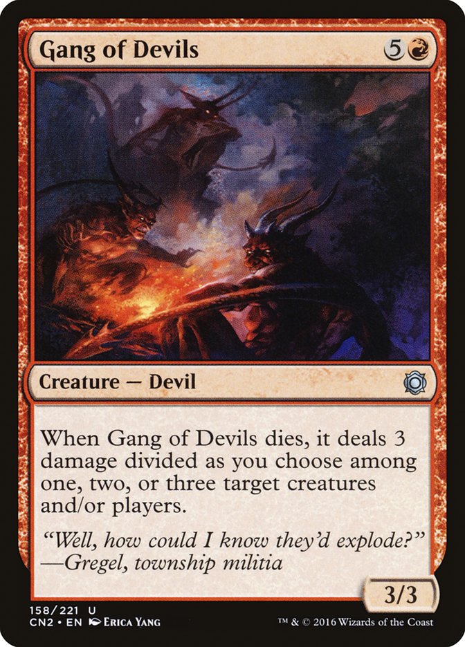 Gang of Devils [Conspiracy: Take the Crown] | Card Merchant Takapuna