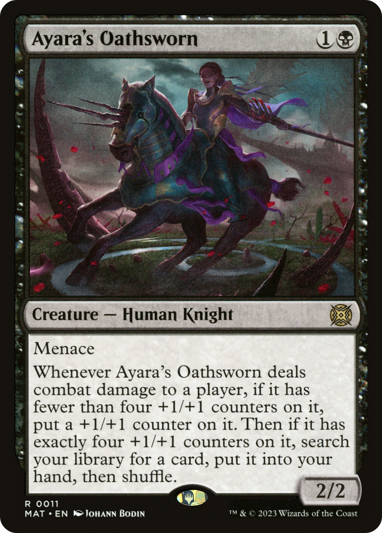 Ayara's Oathsworn [March of the Machine: The Aftermath] | Card Merchant Takapuna