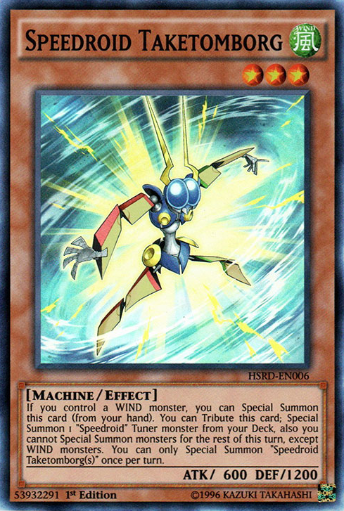 Speedroid Taketomborg [HSRD-EN006] Super Rare | Card Merchant Takapuna