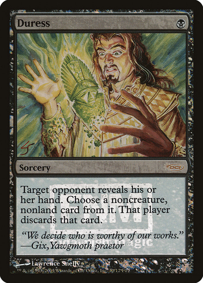 Duress [Friday Night Magic 2005] | Card Merchant Takapuna