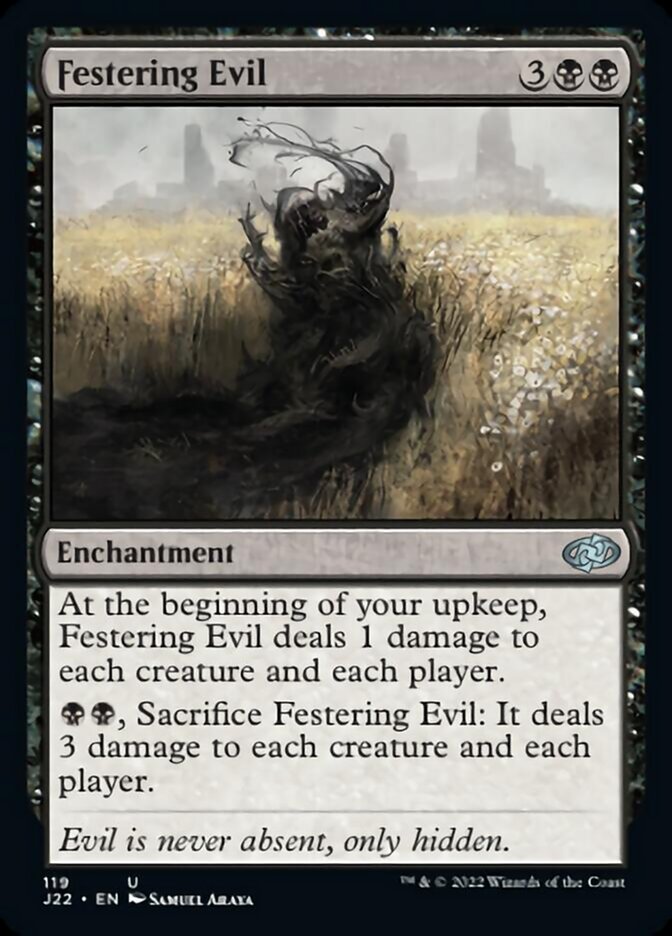 Festering Evil [Jumpstart 2022] | Card Merchant Takapuna