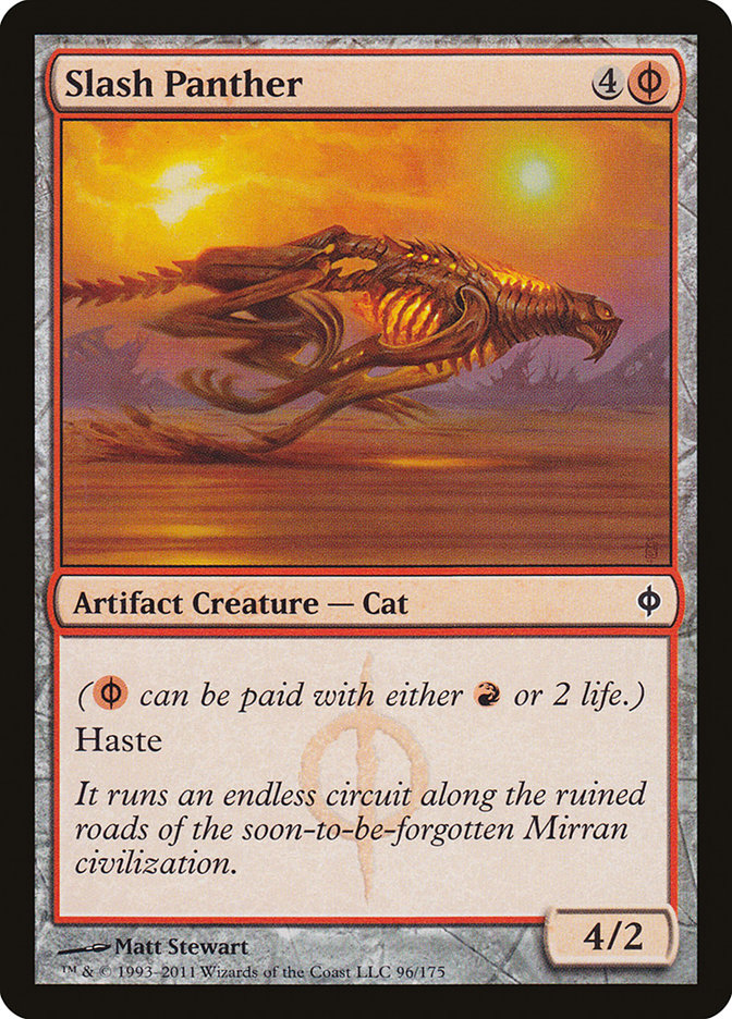 Slash Panther [New Phyrexia] | Card Merchant Takapuna