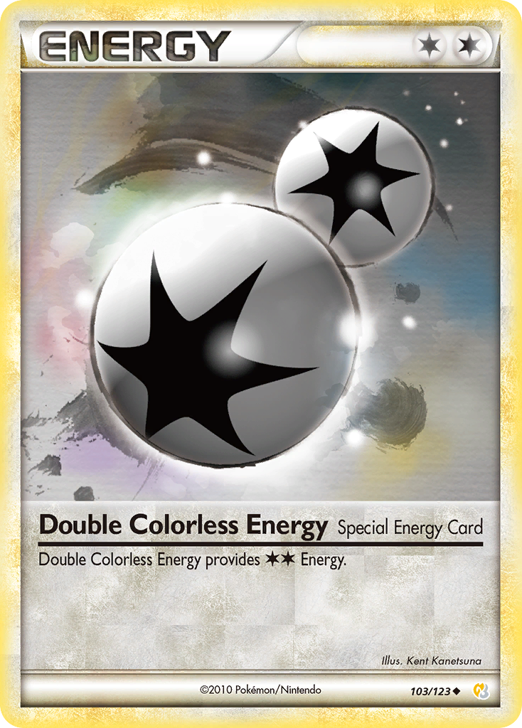 Double Colorless Energy (103/123) [HeartGold & SoulSilver: Base Set] | Card Merchant Takapuna