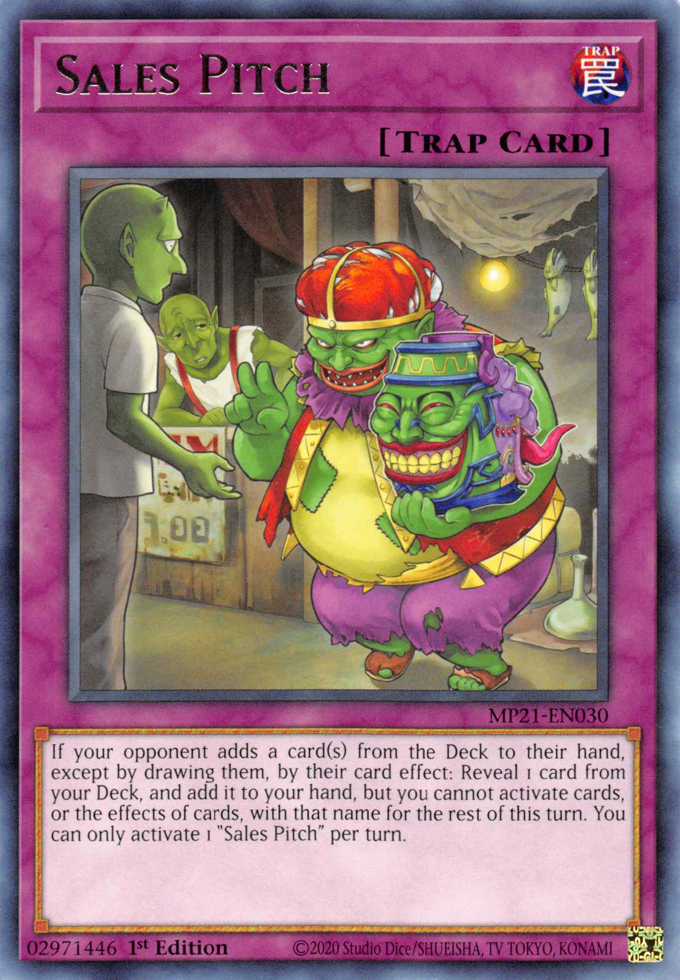 Sales Pitch [MP21-EN030] Rare | Card Merchant Takapuna