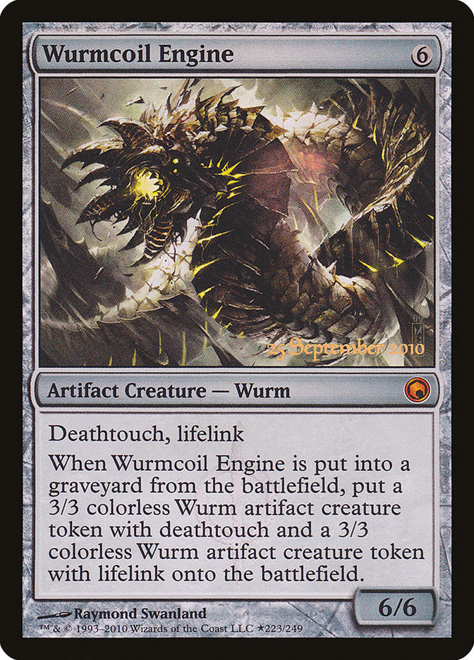 Wurmcoil Engine [Scars of Mirrodin Prerelease Promos] | Card Merchant Takapuna