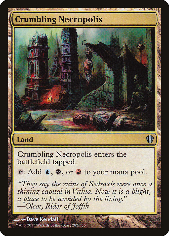 Crumbling Necropolis [Commander 2013] | Card Merchant Takapuna