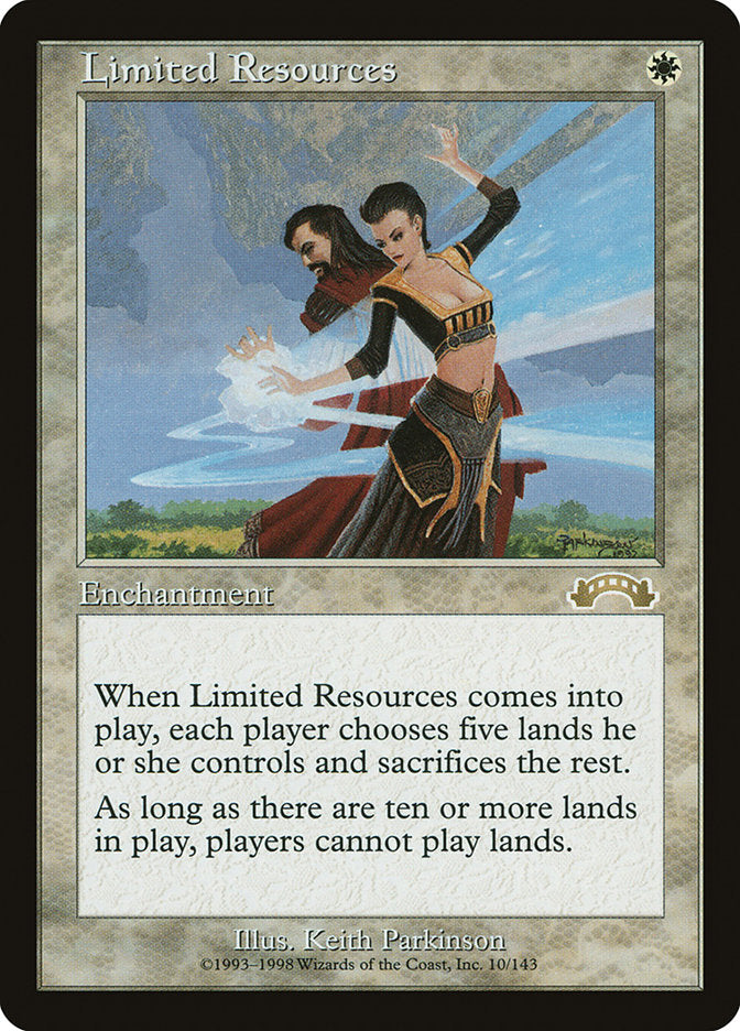 Limited Resources [Exodus] | Card Merchant Takapuna