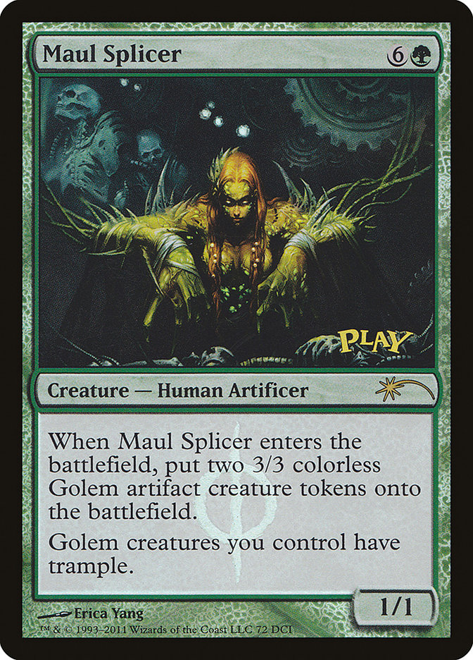 Maul Splicer [Wizards Play Network 2011] | Card Merchant Takapuna