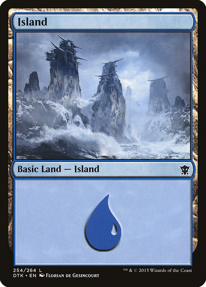 Island (254) [Dragons of Tarkir] | Card Merchant Takapuna