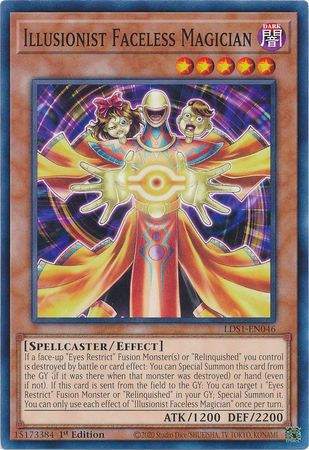 Illusionist Faceless Magician [LDS1-EN046] Common | Card Merchant Takapuna