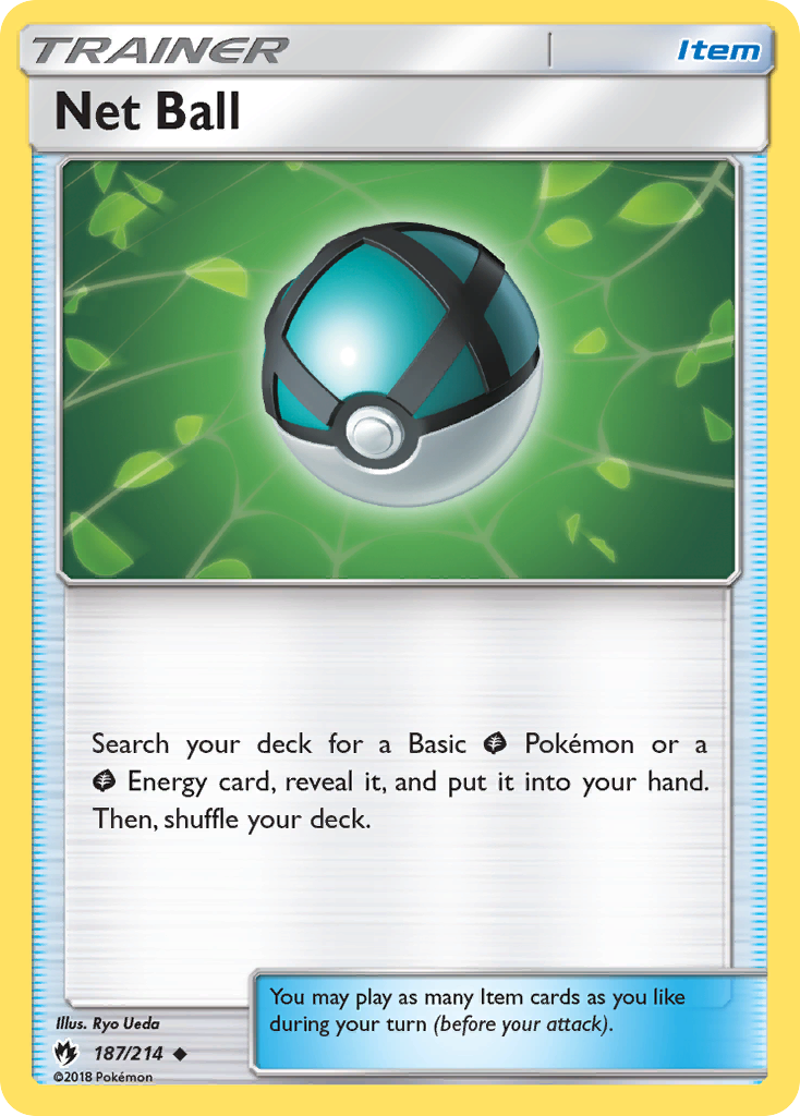 Net Ball (187/214) [Sun & Moon: Lost Thunder] | Card Merchant Takapuna