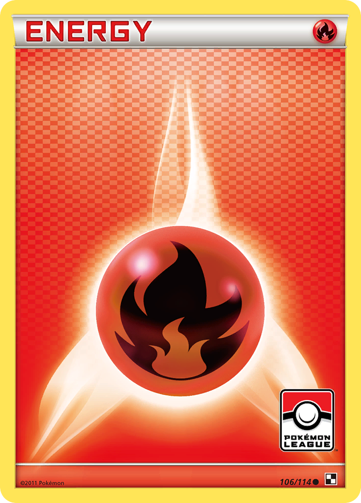 Fire Energy (106/114) [Black & White: Base Set] | Card Merchant Takapuna