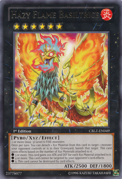 Hazy Flame Basiltrice [CBLZ-EN049] Rare | Card Merchant Takapuna