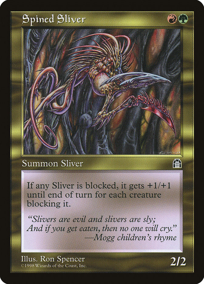 Spined Sliver [Stronghold] | Card Merchant Takapuna