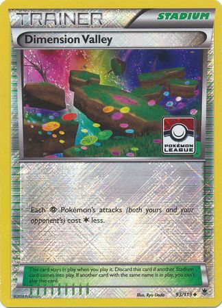 Dimension Valley (93/119) (League Promo) [XY: Phantom Forces] | Card Merchant Takapuna