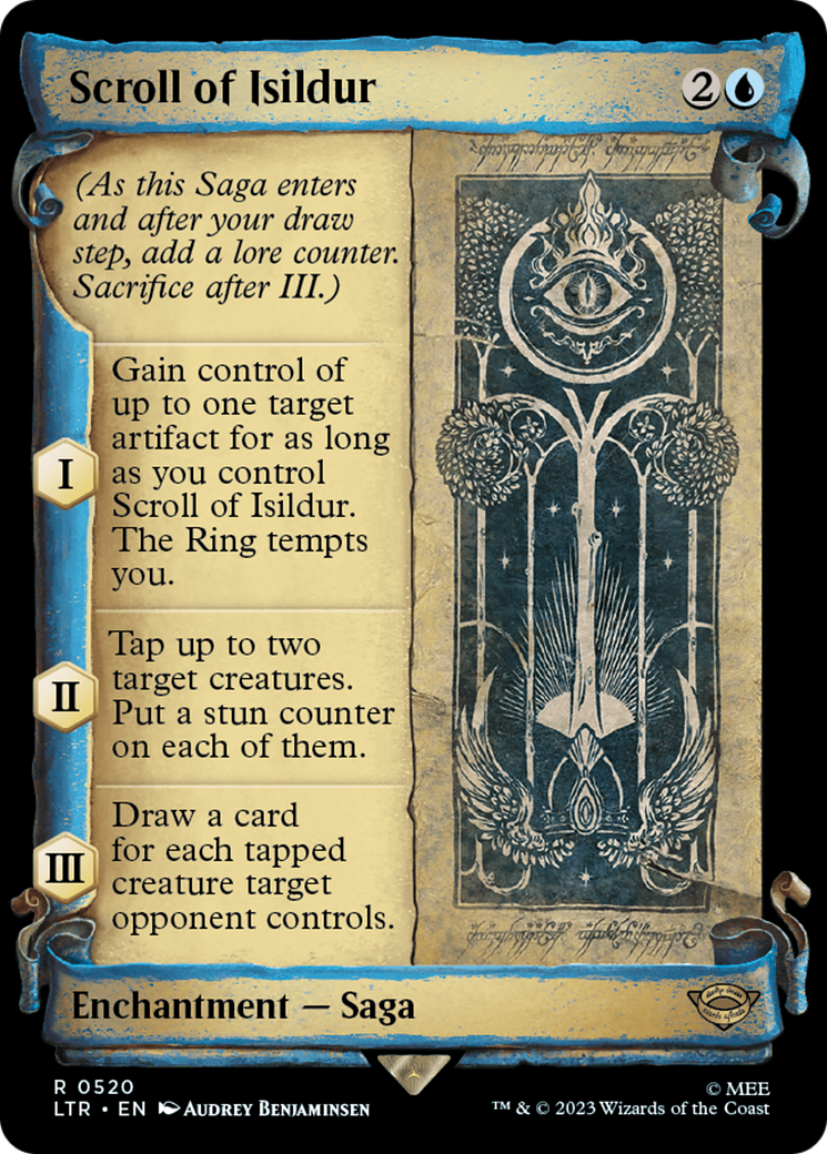 Scroll of Isildur [The Lord of the Rings: Tales of Middle-Earth Showcase Scrolls] | Card Merchant Takapuna