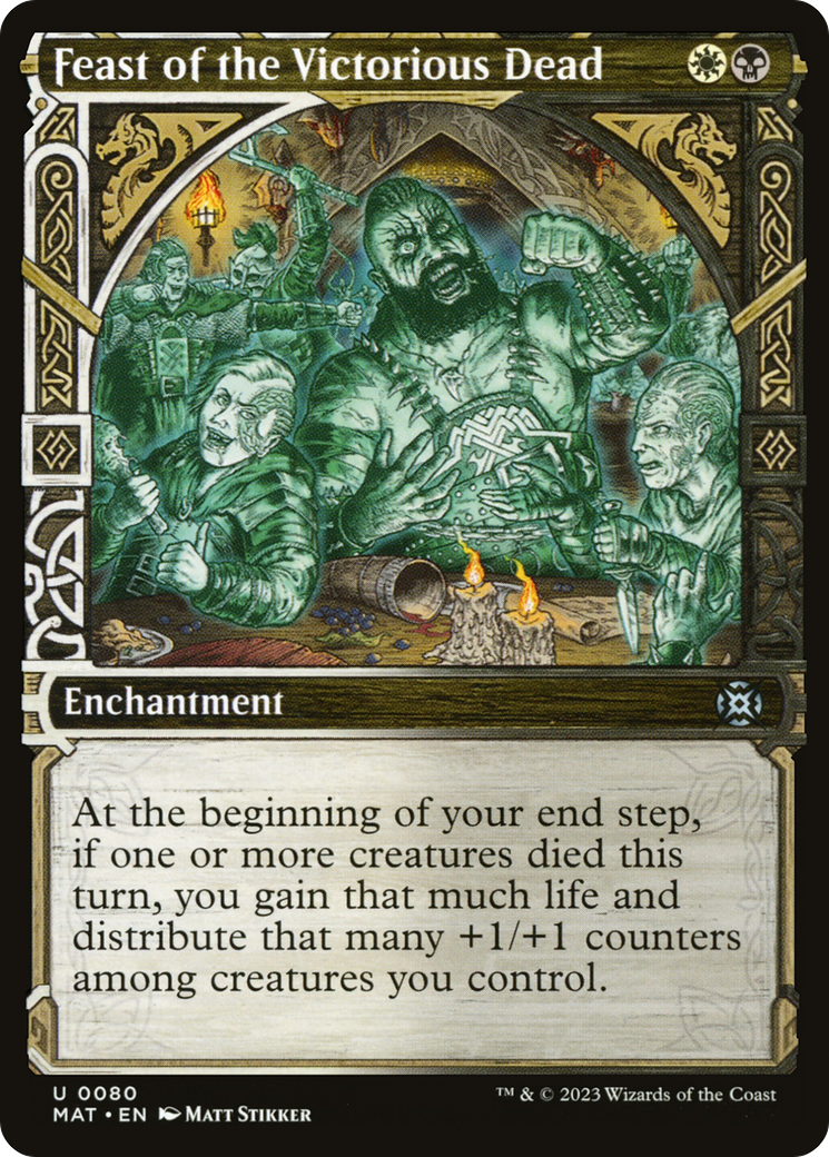 Feast of the Victorious Dead (Showcase) [March of the Machine: The Aftermath] | Card Merchant Takapuna