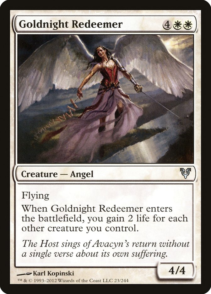 Goldnight Redeemer [Avacyn Restored] | Card Merchant Takapuna