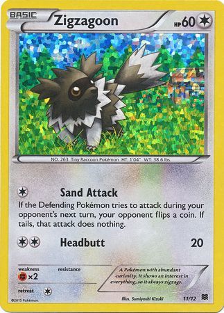 Zigzagoon (11/12) [McDonald's Promos: 2015 Collection] | Card Merchant Takapuna