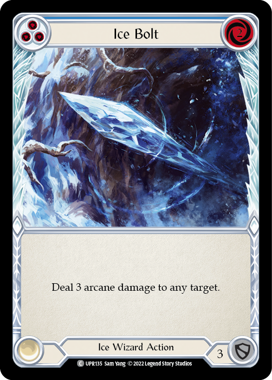 Ice Bolt (Blue) [UPR135] (Uprising) | Card Merchant Takapuna