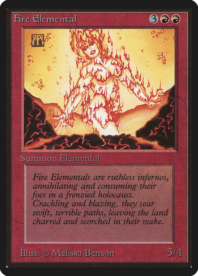 Fire Elemental [Beta Edition] | Card Merchant Takapuna