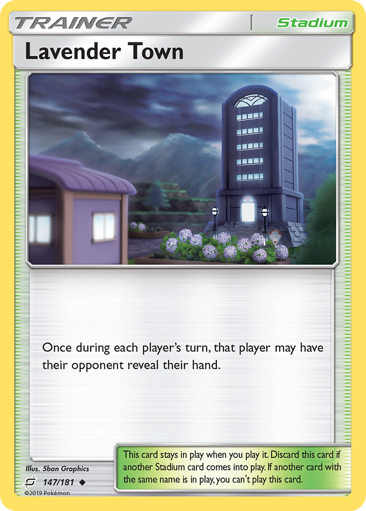 Lavender Town (147/181) [Sun & Moon: Team Up] | Card Merchant Takapuna