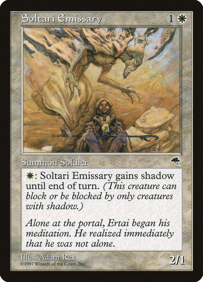 Soltari Emissary [Tempest] | Card Merchant Takapuna