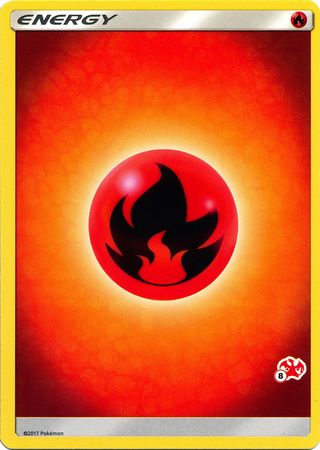 Fire Energy (Charizard Stamp #8) [Battle Academy 2020] | Card Merchant Takapuna