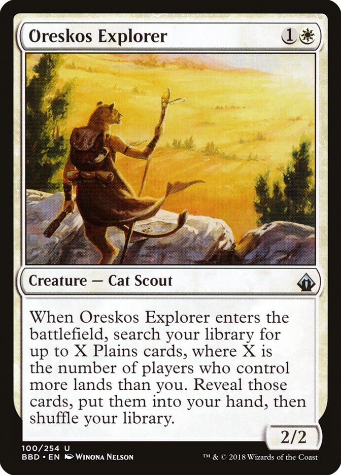 Oreskos Explorer [Battlebond] | Card Merchant Takapuna