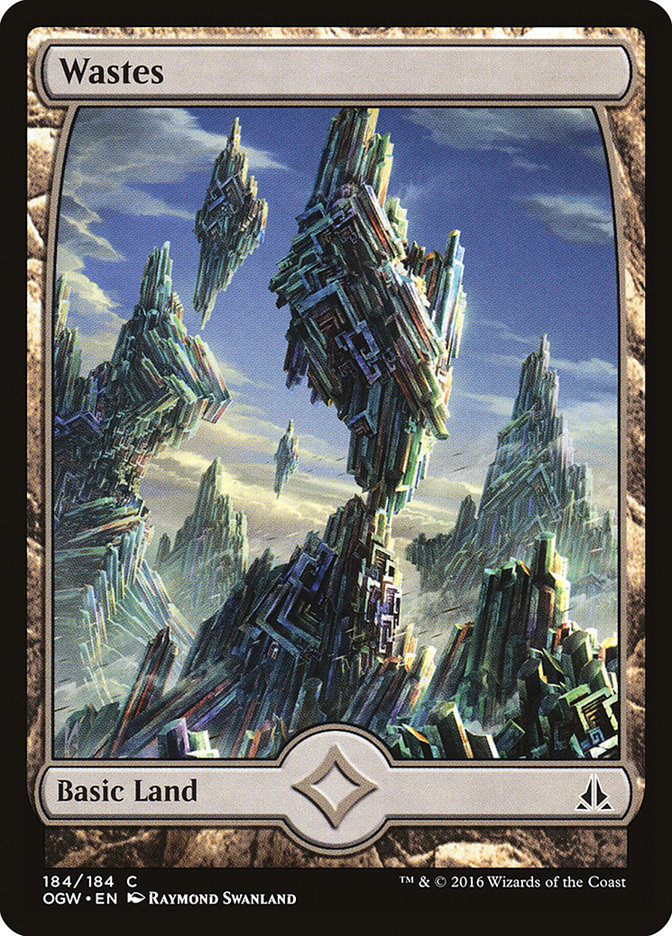 Wastes (184) (Full Art) [Oath of the Gatewatch] | Card Merchant Takapuna