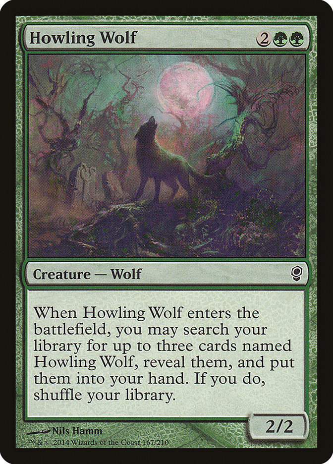 Howling Wolf [Conspiracy] | Card Merchant Takapuna