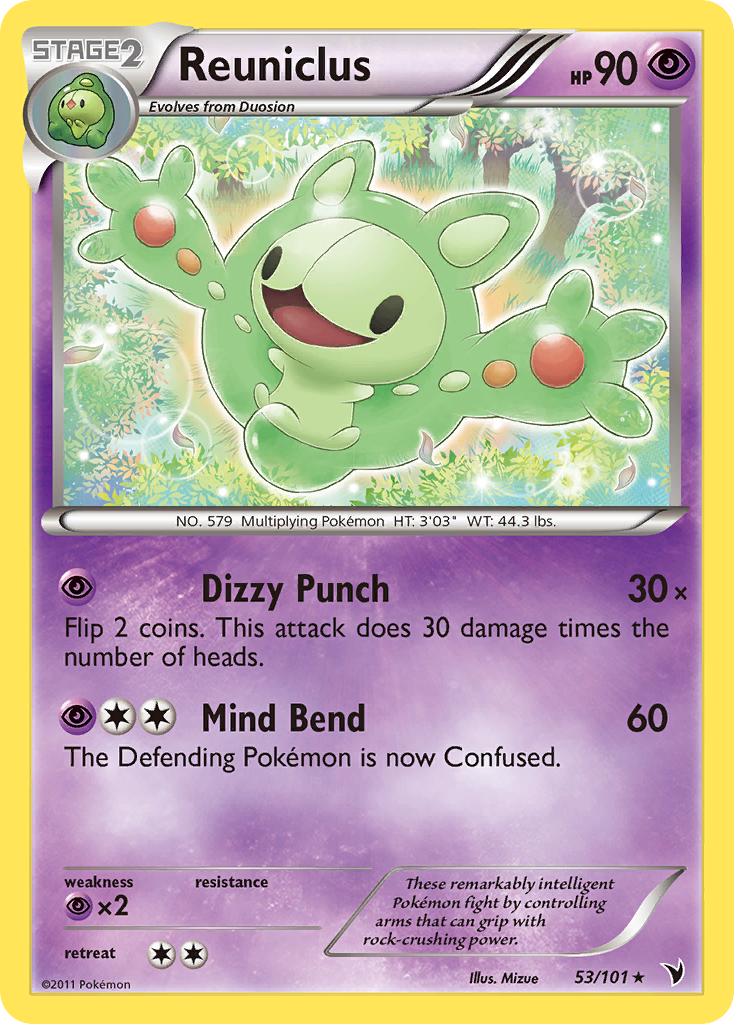 Reuniclus (53/101) [Black & White: Noble Victories] | Card Merchant Takapuna